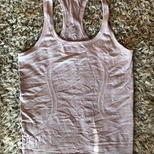 lululemon lavender purple racer back tank top